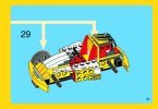 Notice / Instructions de Montage - LEGO - Creator - 31002 - Le super bolide: Page 37