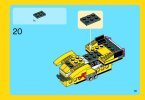 Notice / Instructions de Montage - LEGO - Creator - 31002 - Le super bolide: Page 61