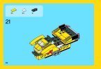 Notice / Instructions de Montage - LEGO - Creator - 31002 - Le super bolide: Page 62