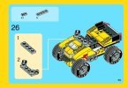 Notice / Instructions de Montage - LEGO - Creator - 31002 - Le super bolide: Page 69