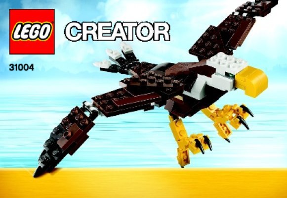 Notice / Instructions de Montage - LEGO - Creator - 31004 - Le rapace: Page 1