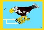 Notice / Instructions de Montage - LEGO - Creator - 31004 - Le rapace: Page 33