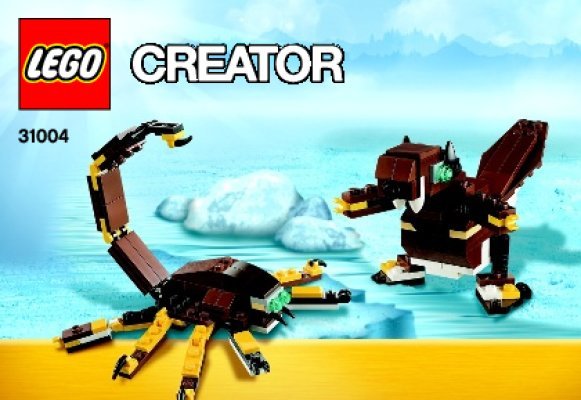 Notice / Instructions de Montage - LEGO - Creator - 31004 - Le rapace: Page 1