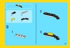 Notice / Instructions de Montage - LEGO - Creator - 31004 - Le rapace: Page 43