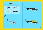 Notice / Instructions de Montage - LEGO - Creator - 31004 - Le rapace: Page 45