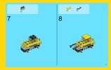 Notice / Instructions de Montage - LEGO - Creator - 31005 - Le camion de chantier: Page 7