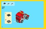 Notice / Instructions de Montage - LEGO - Creator - 31005 - Le camion de chantier: Page 34