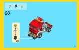 Notice / Instructions de Montage - LEGO - Creator - 31005 - Le camion de chantier: Page 35