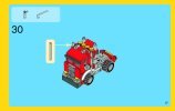 Notice / Instructions de Montage - LEGO - Creator - 31005 - Le camion de chantier: Page 37