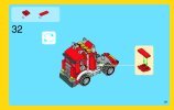 Notice / Instructions de Montage - LEGO - Creator - 31005 - Le camion de chantier: Page 39