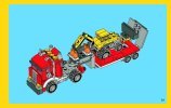 Notice / Instructions de Montage - LEGO - Creator - 31005 - Le camion de chantier: Page 59