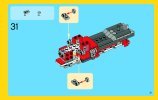 Notice / Instructions de Montage - LEGO - Creator - 31005 - Le camion de chantier: Page 31