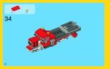 Notice / Instructions de Montage - LEGO - Creator - 31005 - Le camion de chantier: Page 34