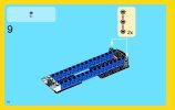 Notice / Instructions de Montage - LEGO - Creator - 31006 - Le bolide: Page 10