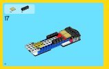 Notice / Instructions de Montage - LEGO - Creator - 31006 - Le bolide: Page 18