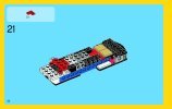 Notice / Instructions de Montage - LEGO - Creator - 31006 - Le bolide: Page 22