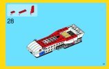 Notice / Instructions de Montage - LEGO - Creator - 31006 - Le bolide: Page 33