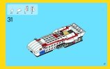 Notice / Instructions de Montage - LEGO - Creator - 31006 - Le bolide: Page 37