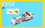 Notice / Instructions de Montage - LEGO - Creator - 31006 - Le bolide: Page 44