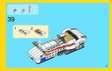 Notice / Instructions de Montage - LEGO - Creator - 31006 - Le bolide: Page 45