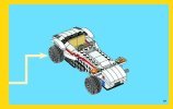 Notice / Instructions de Montage - LEGO - Creator - 31006 - Le bolide: Page 49