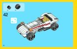 Notice / Instructions de Montage - LEGO - Creator - 31006 - Le bolide: Page 50