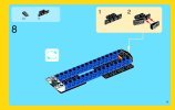 Notice / Instructions de Montage - LEGO - Creator - 31006 - Le bolide: Page 9