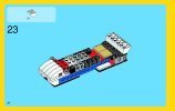 Notice / Instructions de Montage - LEGO - Creator - 31006 - Le bolide: Page 24