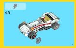 Notice / Instructions de Montage - LEGO - Creator - 31006 - Le bolide: Page 51