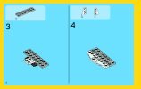 Notice / Instructions de Montage - LEGO - Creator - 31006 - Le bolide: Page 4