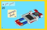 Notice / Instructions de Montage - LEGO - Creator - 31006 - Le bolide: Page 22