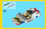 Notice / Instructions de Montage - LEGO - Creator - 31006 - Le bolide: Page 53