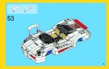 Notice / Instructions de Montage - LEGO - Creator - 31006 - Le bolide: Page 65