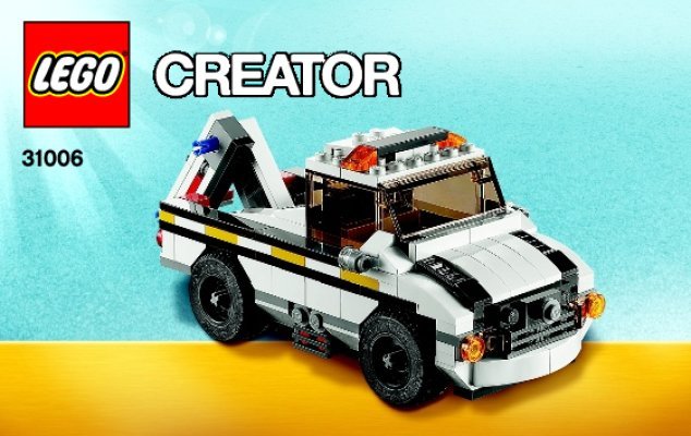 Notice / Instructions de Montage - LEGO - Creator - 31006 - Le bolide: Page 1