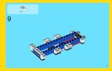 Notice / Instructions de Montage - LEGO - Creator - 31006 - Le bolide: Page 9