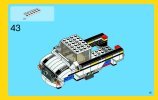 Notice / Instructions de Montage - LEGO - Creator - 31006 - Le bolide: Page 45