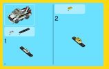 Notice / Instructions de Montage - LEGO - Creator - 31006 - Le bolide: Page 2