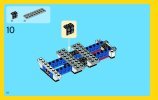 Notice / Instructions de Montage - LEGO - Creator - 31006 - Le bolide: Page 10