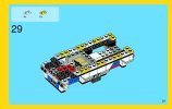 Notice / Instructions de Montage - LEGO - Creator - 31006 - Le bolide: Page 29