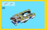 Notice / Instructions de Montage - LEGO - Creator - 31006 - Le bolide: Page 30