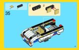 Notice / Instructions de Montage - LEGO - Creator - 31006 - Le bolide: Page 35