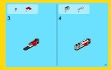 Notice / Instructions de Montage - LEGO - Creator - 31006 - Le bolide: Page 55