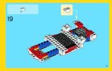 Notice / Instructions de Montage - LEGO - Creator - 31006 - Le bolide: Page 21