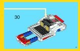 Notice / Instructions de Montage - LEGO - Creator - 31006 - Le bolide: Page 39