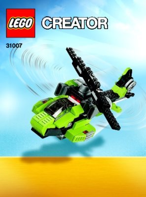 Notice / Instructions de Montage - LEGO - Creator - 31007 - Le super robot: Page 1