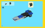 Notice / Instructions de Montage - LEGO - Creator - 31008 - L'avion de chasse: Page 18