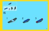 Notice / Instructions de Montage - LEGO - Creator - 31008 - L'avion de chasse: Page 19