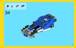 Notice / Instructions de Montage - LEGO - Creator - 31008 - L'avion de chasse: Page 41