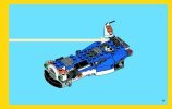 Notice / Instructions de Montage - LEGO - Creator - 31008 - L'avion de chasse: Page 49