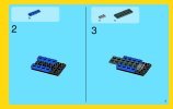 Notice / Instructions de Montage - LEGO - Creator - 31008 - L'avion de chasse: Page 3